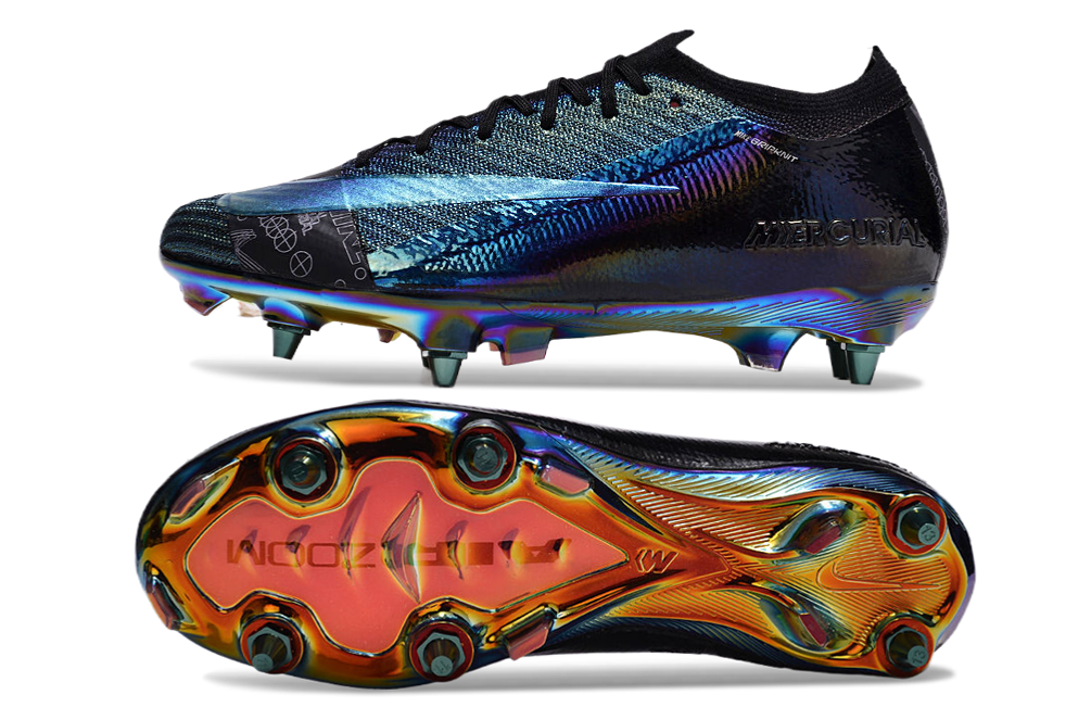 Nike Air Zoom Mercurial Vapor 16 Elite SG-Pro Anti-Clog Football Soccer Cleats Boots PRP-GRN (Copy)