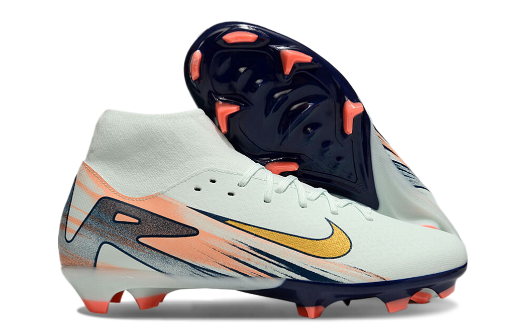 Nike Air Zoom Mercurial Superfly 10 Academy FG Football Soccer Cleats Boots BLU