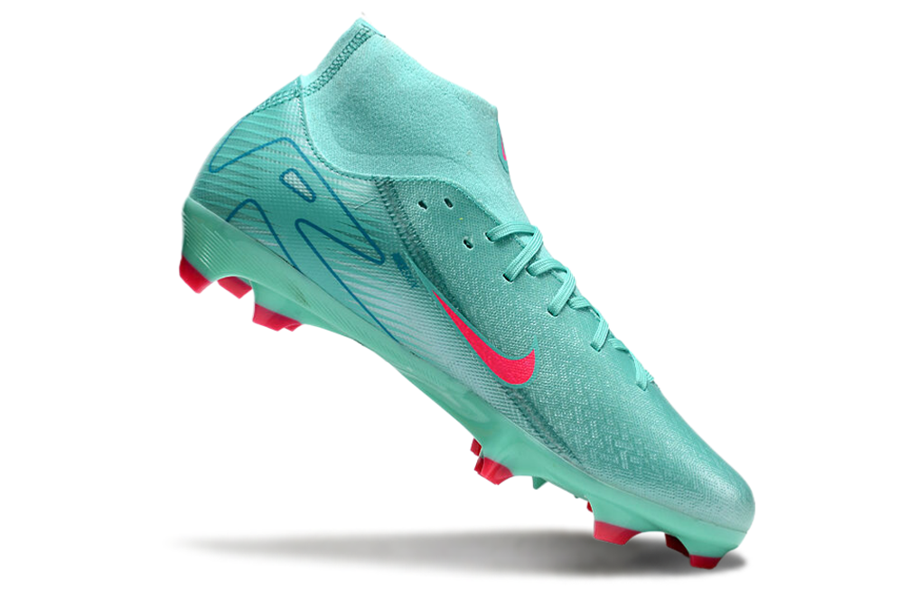 Nike Air Zoom Mercurial Superfly 10 Academy FG Football Soccer Cleats Boots BLU