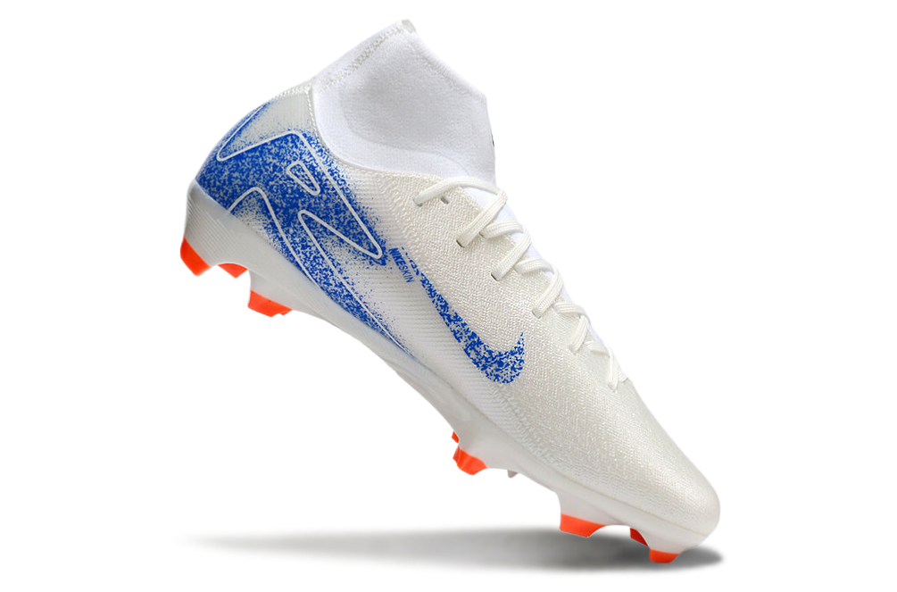 Nike Air Zoom Mercurial Superfly 10 Academy FG Football Soccer Cleats Boots BLU