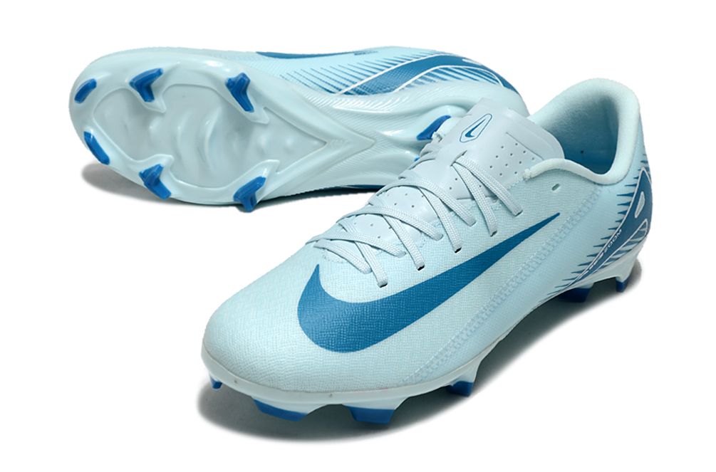 NIKE AIR ZOOM MERCURIAL VAPOR XVI ACADEMY X MBAPPE FGMG Soccer Boots Cleats Shoes BLU