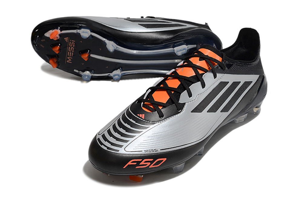 adidas F50 Elite FG Soccer Football Shoes Cleats WHT-BLK