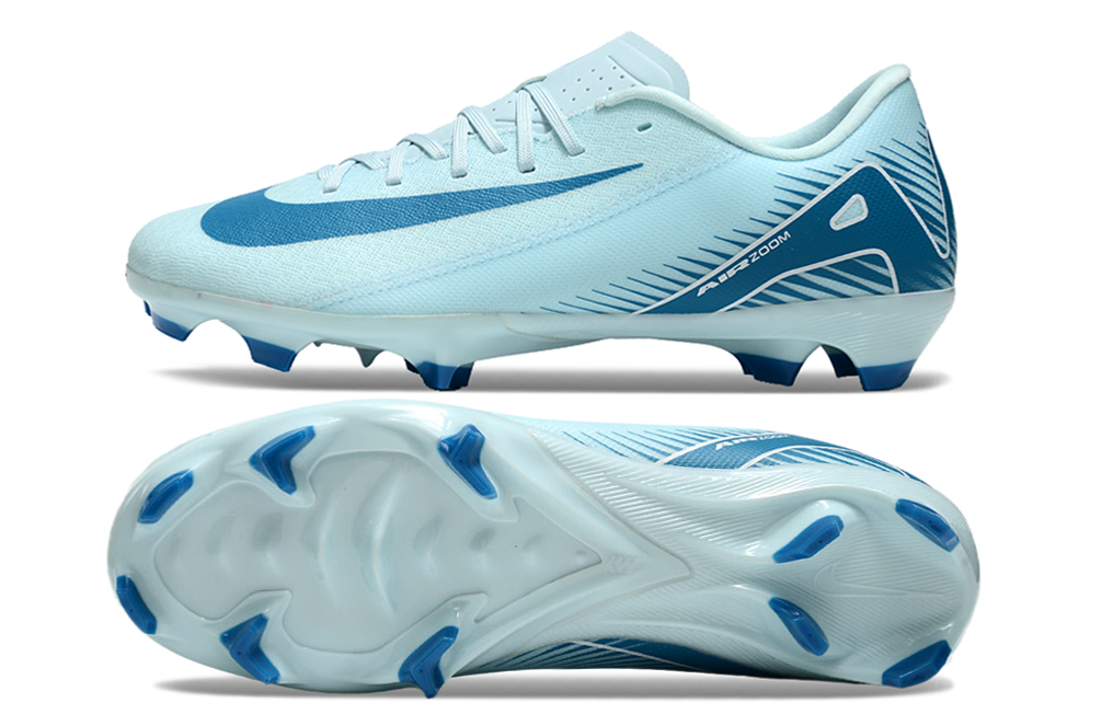NIKE AIR ZOOM MERCURIAL VAPOR XVI ACADEMY X MBAPPE FGMG Soccer Boots Cleats Shoes BLU