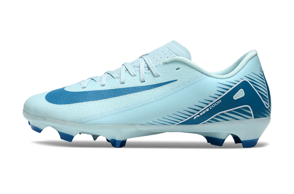 NIKE AIR ZOOM MERCURIAL VAPOR XVI ACADEMY X MBAPPE FGMG Soccer Boots Cleats Shoes BLU