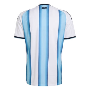 Argentina 2026 world cup national home stadium replica jersey back view