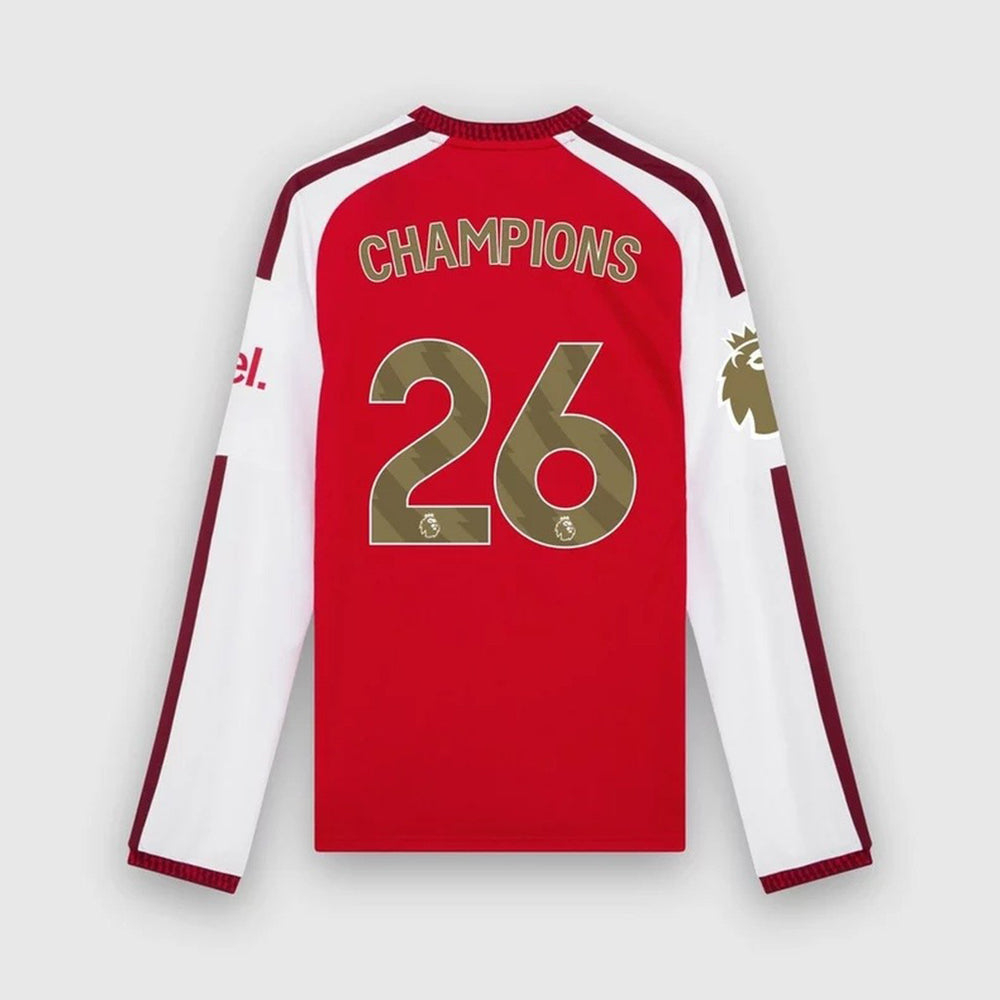 26/27 Arsenal home long sleeve jersey