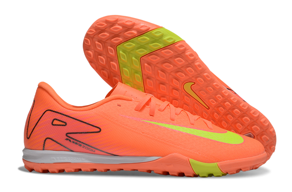 Nike Air Zoom Mercurial Vapor 16 Academy TF Football Soccer Cleats Boots WHT-ORG
