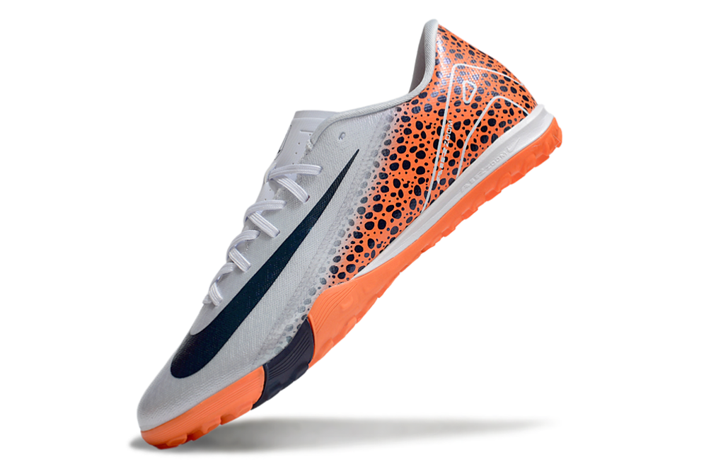 Nike Air Zoom Mercurial Vapor 16 Academy TF Football Soccer Cleats Boots ORG-SLV