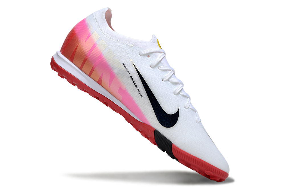 Nike Air Zoom Mercurial Vapor 16 Elite TF Football Soccer Cleats Boots PNK-GRN-WHT