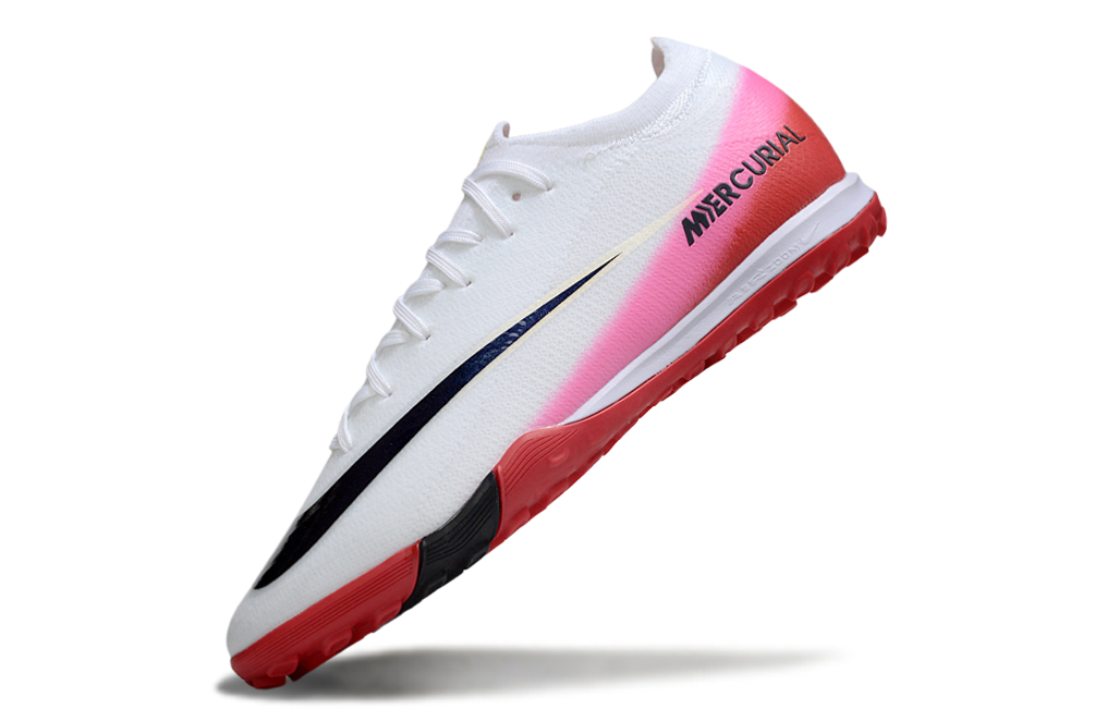 Nike Air Zoom Mercurial Vapor 16 Elite TF Football Soccer Cleats Boots PNK-GRN-WHT