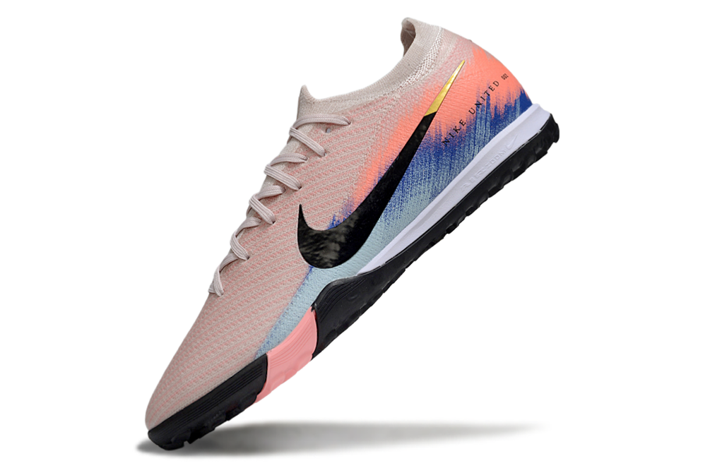 Nike Air Zoom Mercurial Vapor 16 Elite TF Football Soccer Cleats Boots PNK-GRN-WHT