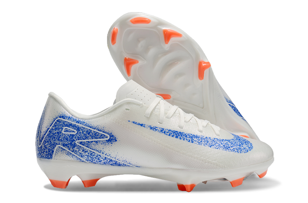 NIKE AIR ZOOM MERCURIAL VAPOR XVI ACADEMY X MBAPPE FGMG Soccer Boots Cleats Shoes BLU