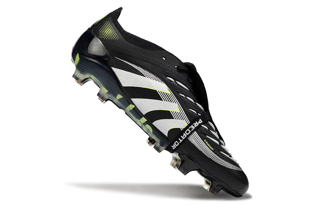 adidas 25 Predator Elite Tongue FT FG  Soccer Boots Cleats Shoes GRN-GLD