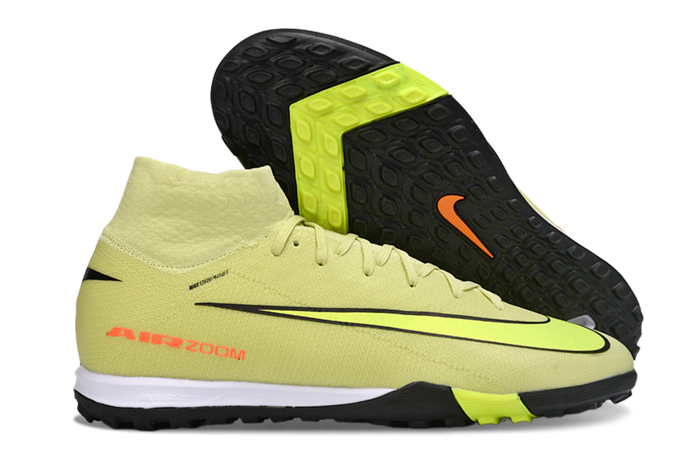 Nike Air Zoom Mercurial Superfly 10 Elite TF Football Soccer Cleats Boots - Ultimate Speed & Precision  GRN