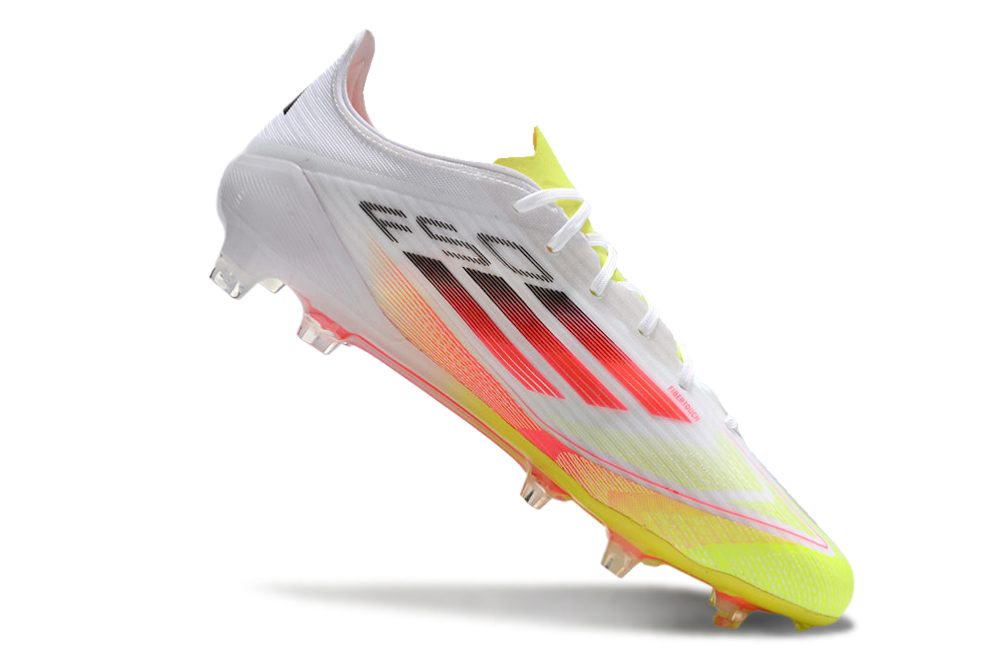 adidas F50 Elite FG Soccer Football Shoes Cleats WHT-BLK