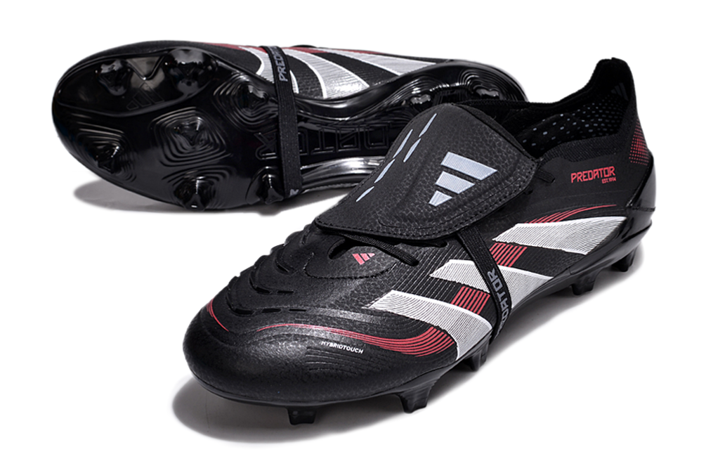 adidas 25 Predator Elite Tongue FT FG  Soccer Boots Cleats Shoes RED-WH