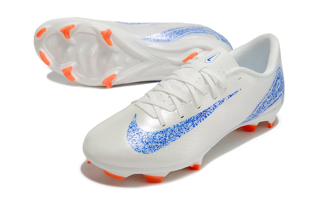 NIKE AIR ZOOM MERCURIAL VAPOR XVI ACADEMY X MBAPPE FGMG Soccer Boots Cleats Shoes BLU