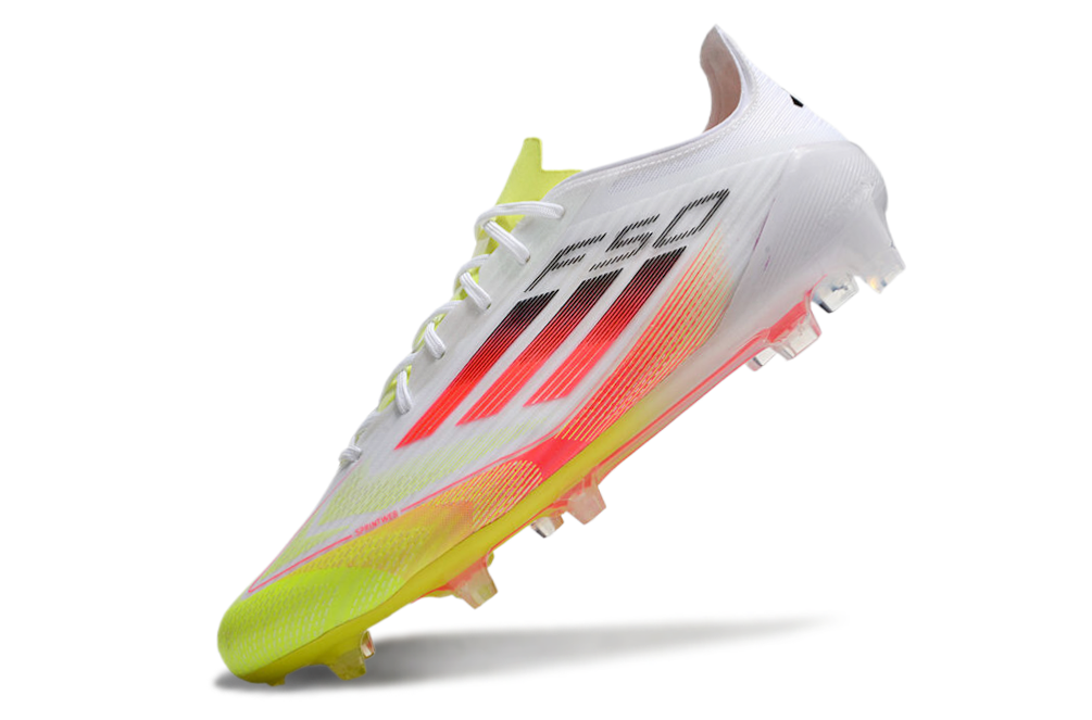 adidas F50 Elite FG Soccer Football Shoes Cleats WHT-BLK