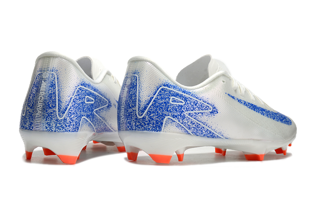 NIKE AIR ZOOM MERCURIAL VAPOR XVI ACADEMY X MBAPPE FGMG Soccer Boots Cleats Shoes BLU