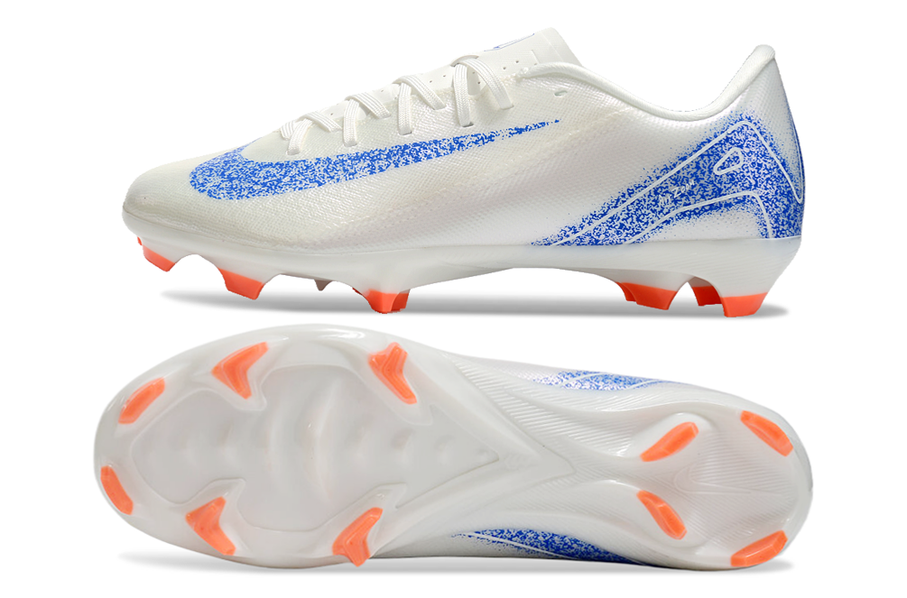 NIKE AIR ZOOM MERCURIAL VAPOR XVI ACADEMY X MBAPPE FGMG Soccer Boots Cleats Shoes BLU