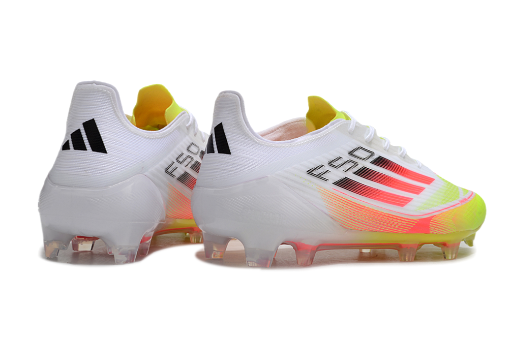 adidas F50 Elite FG Soccer Football Shoes Cleats WHT-BLK