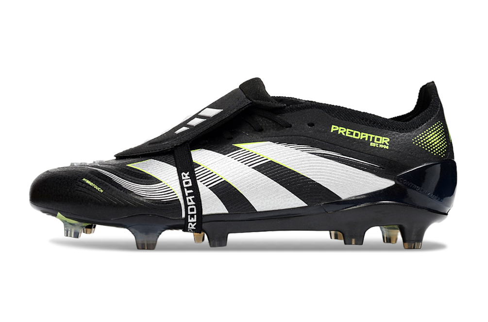 adidas 25 Predator Elite Tongue FT FG  Soccer Boots Cleats Shoes GRN-GLD