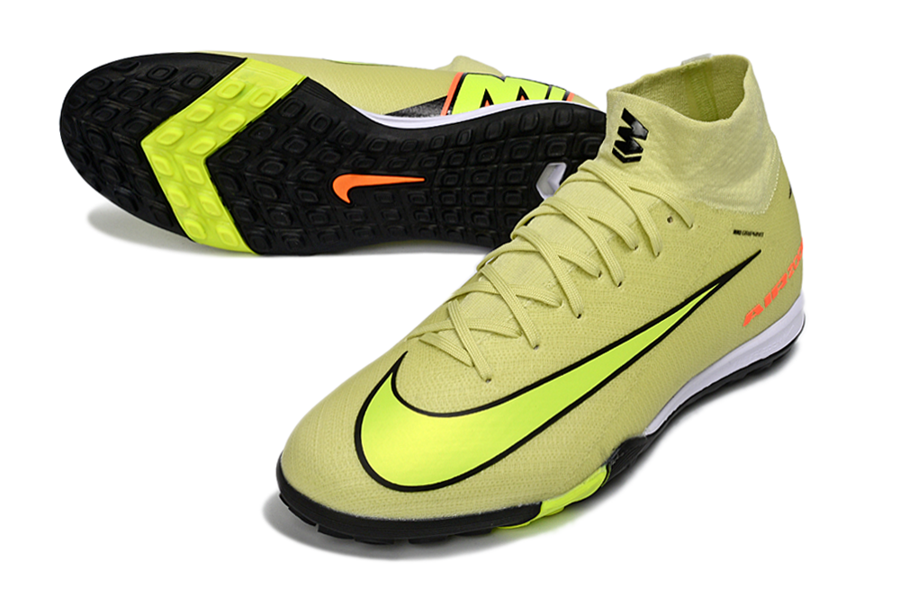 Nike Air Zoom Mercurial Superfly 10 Elite TF Football Soccer Cleats Boots - Ultimate Speed & Precision  GRN