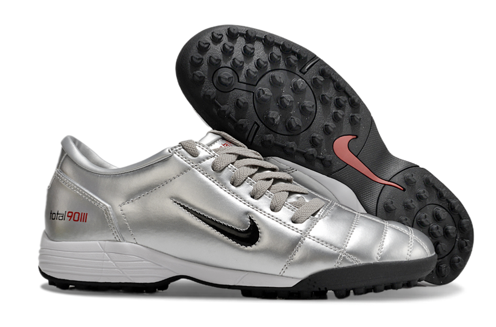 Nike Total 90 (T90) Laser SE FG/MG Football Soccer Boots Cleats SLV