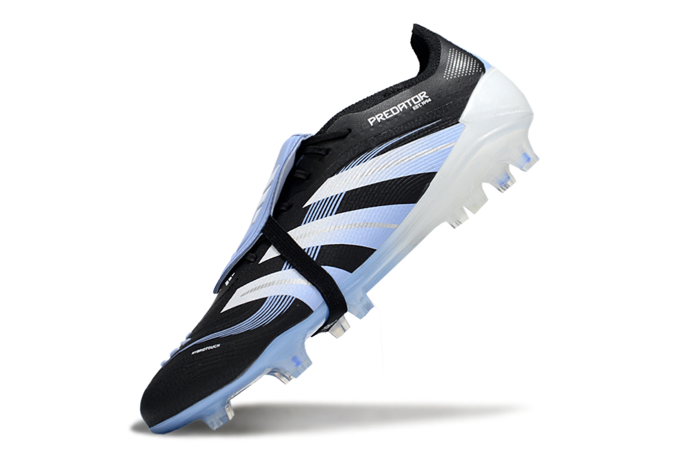 adidas 25 Predator Elite Tongue FT FG  Soccer Boots Cleats Shoes WHT-RED