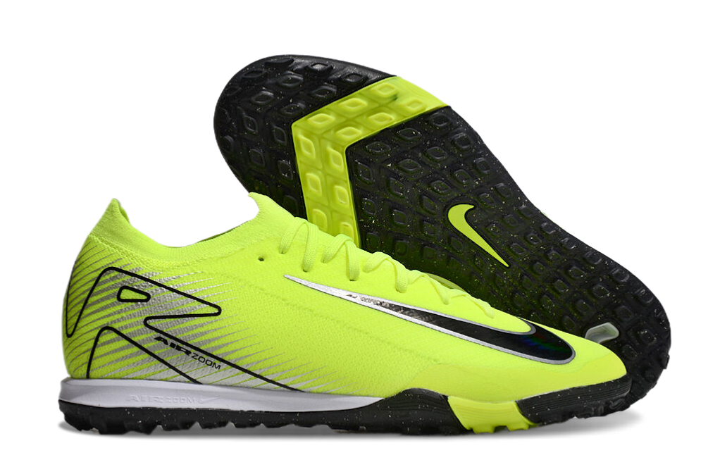 Nike Air Zoom Mercurial Vapor 16 Elite TF Football Soccer Cleats Boots GRN-BLK