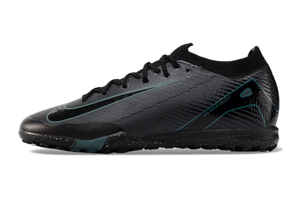 Nike Air Zoom Mercurial Vapor 16 Elite TF Football Soccer Cleats Boots GRN-BLK