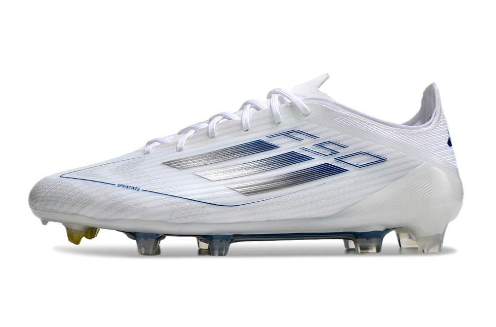 adidas F50 Elite FG Soccer Football Shoes Cleats WHT-BLK