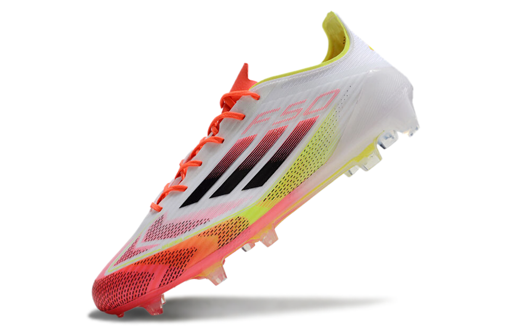 adidas F50 Elite FG Soccer Football Shoes Cleats WHT-BLK