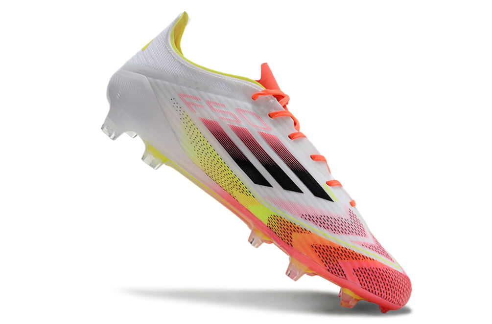 adidas F50 Elite FG Soccer Football Shoes Cleats WHT-BLK