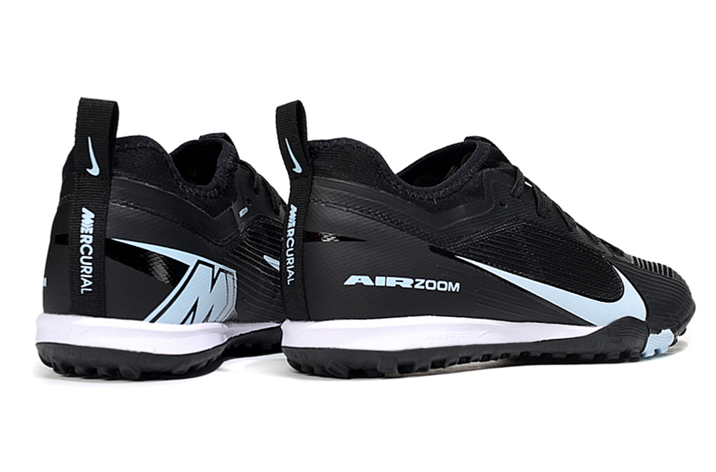 Nike Air Zoom Mercurial Vapor 15 Pro TF - Professional Turf Soccer Cleats Boots Shoes BLK-PNK-WHT