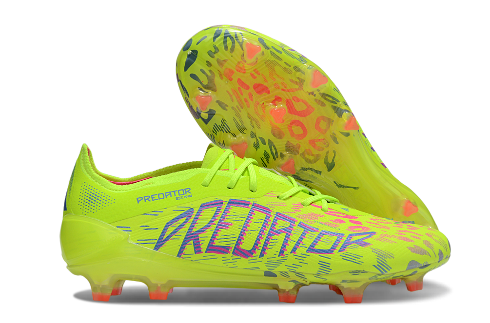 adidas Predator Elite FG Soccer Cleats YLW-PNK