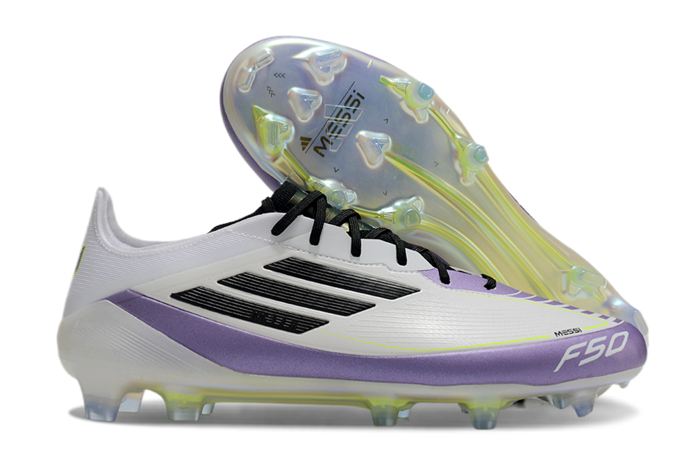adidas F50 Elite FG Soccer Football Shoes Cleats PRP-WHT