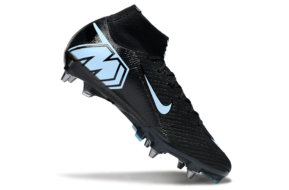 Nike Air Zoom Mercurial Superfly 9 (IX) Elite SG-Pro Anti-Clog Football Soccer Cleats Shoes Boots BLK-PNK