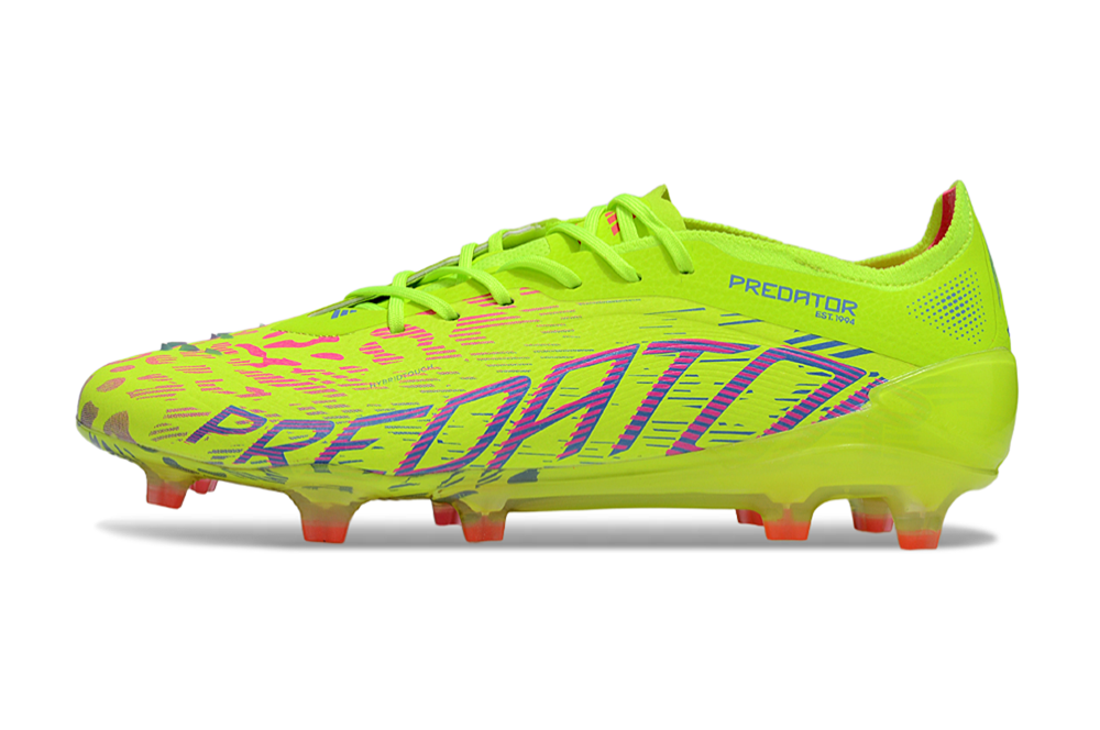 adidas Predator Elite FG Soccer Cleats YLW-PNK