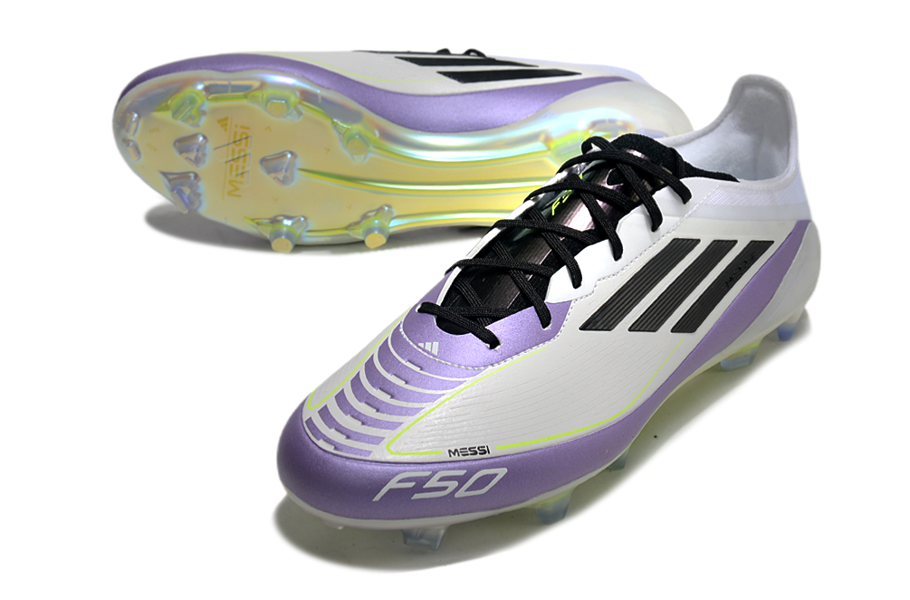 adidas F50 Elite FG Soccer Football Shoes Cleats PRP-WHT