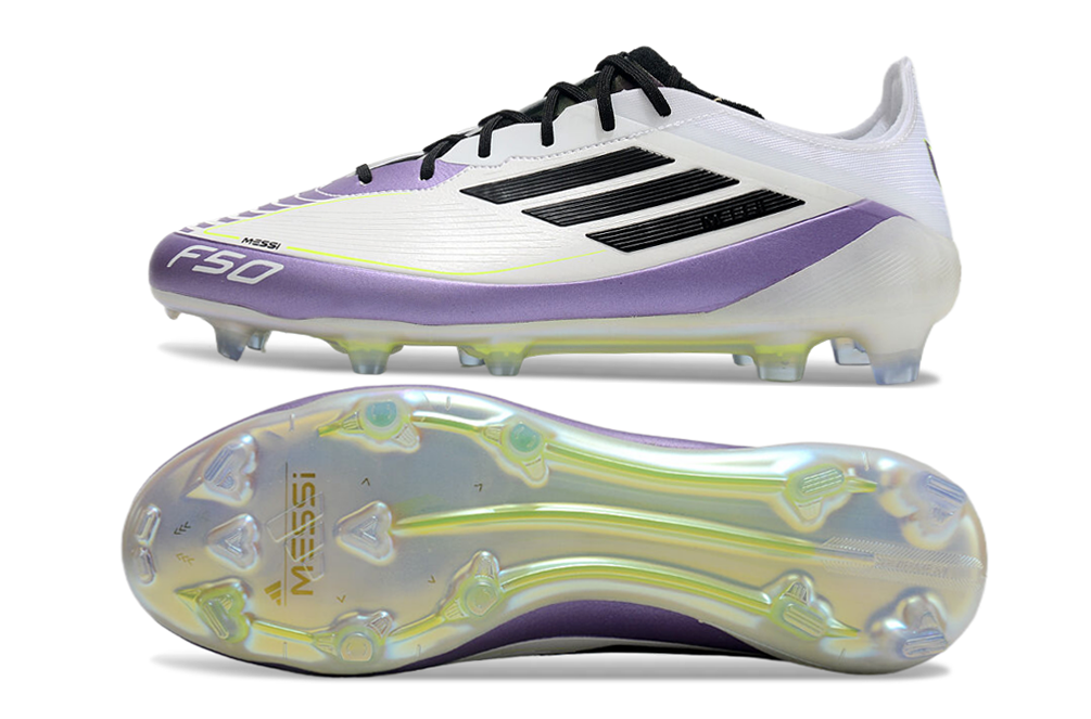adidas F50 Elite FG Soccer Football Shoes Cleats PRP-WHT