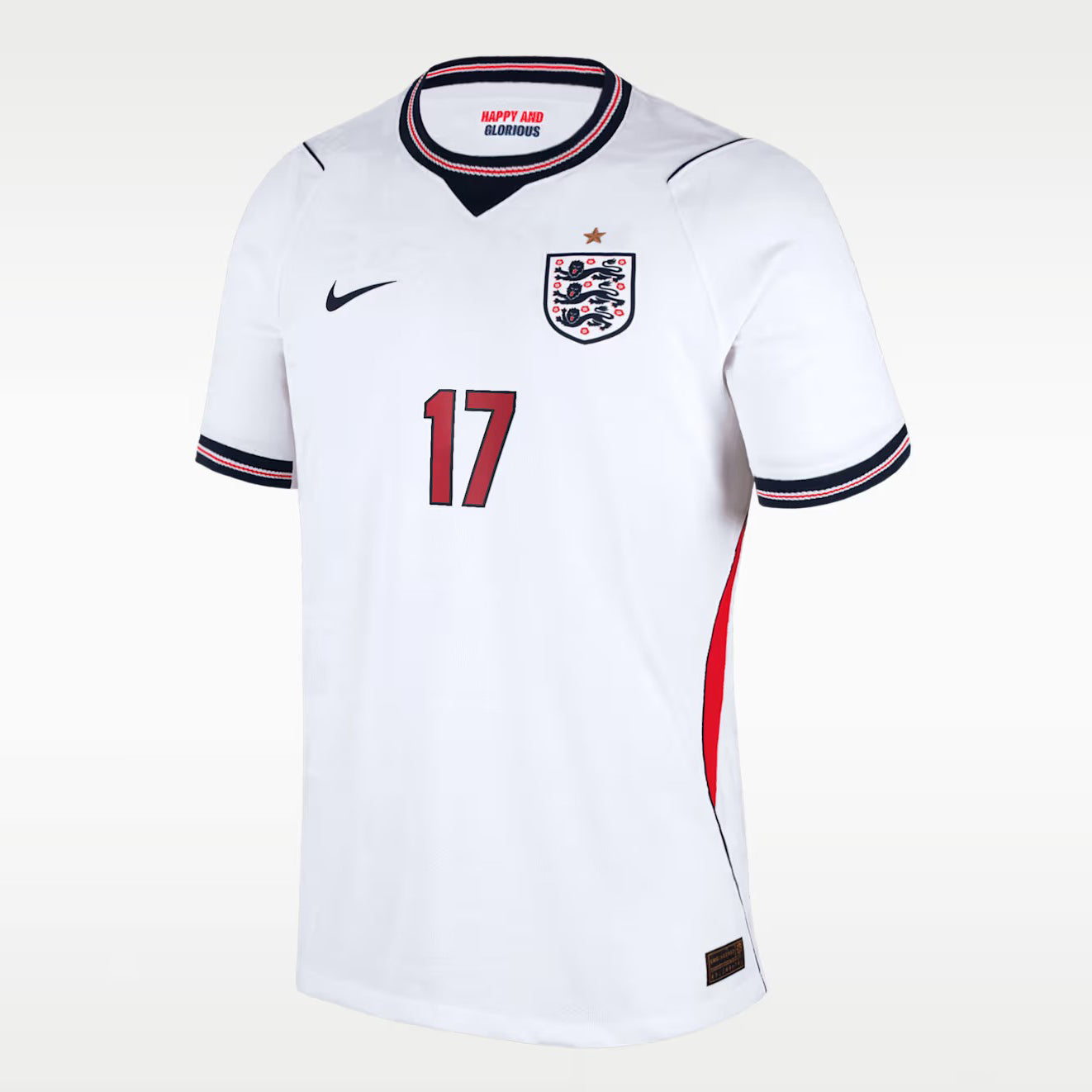 Cole Palmer England National Team 2026  Home Football Soccer Jersey