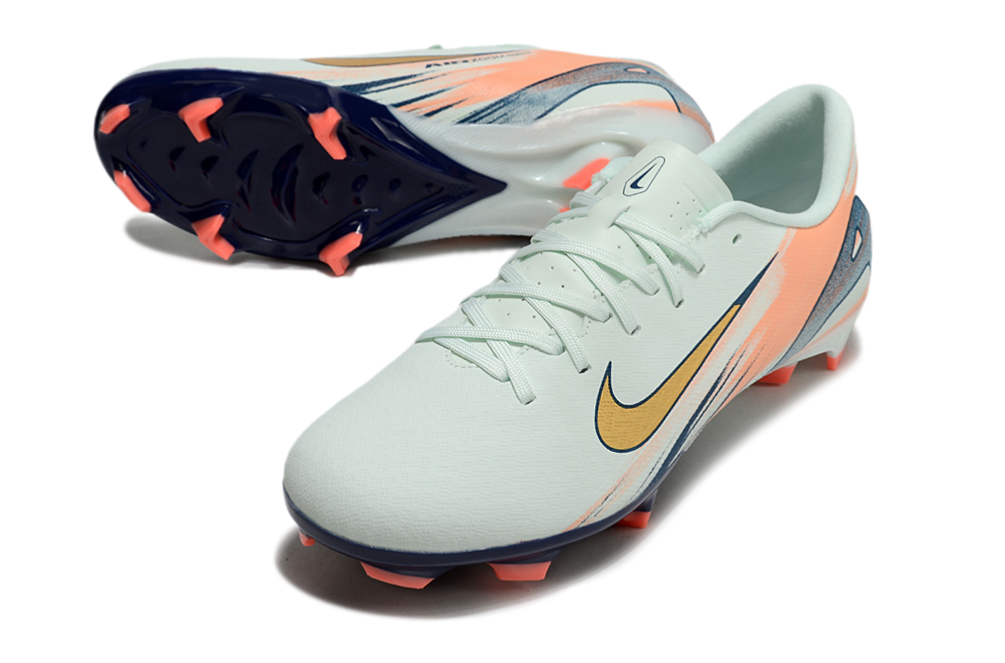 NIKE AIR ZOOM MERCURIAL VAPOR XVI ACADEMY X MBAPPE FGMG Soccer Boots Cleats Shoes GRN
