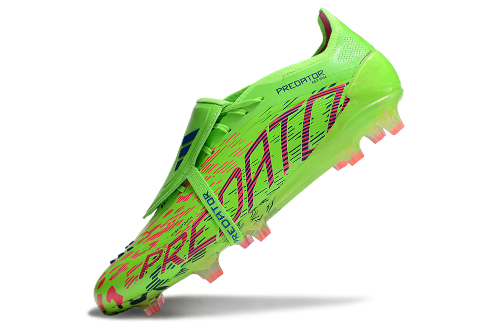 adidas 25 Predator Elite Tongue FT FG  Soccer Boots Cleats Shoes BLK-WHT