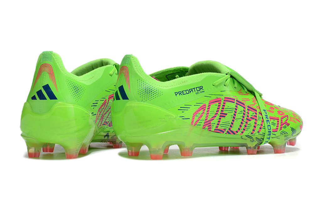 adidas 25 Predator Elite Tongue FT FG  Soccer Boots Cleats Shoes BLK-WHT