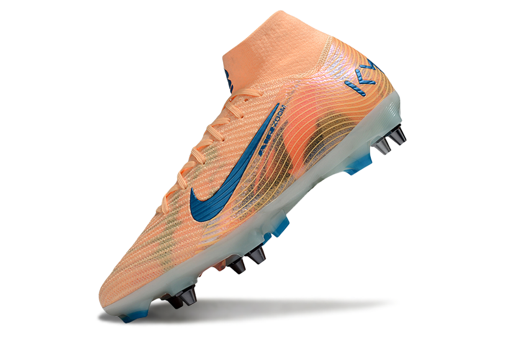 Nike Air Zoom Mercurial Superfly 9 (IX) Elite SG-Pro Anti-Clog Football Soccer Cleats Shoes Boots BLK-PNK