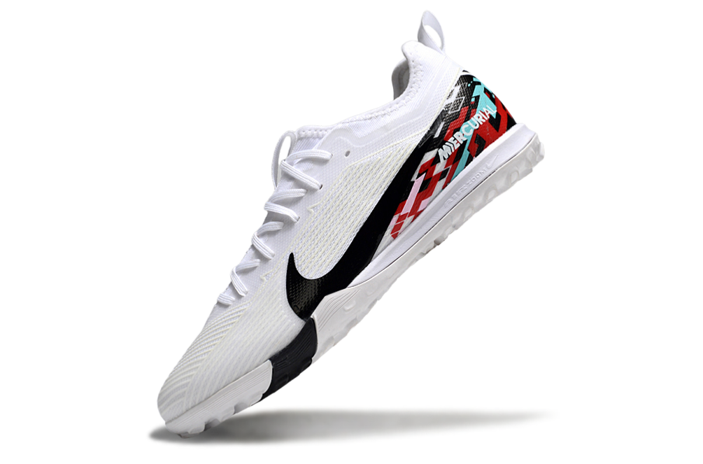 Nike Air Zoom Mercurial Vapor 15 Pro TF - Professional Turf Soccer Cleats Boots Shoes BLK-PNK-WHT