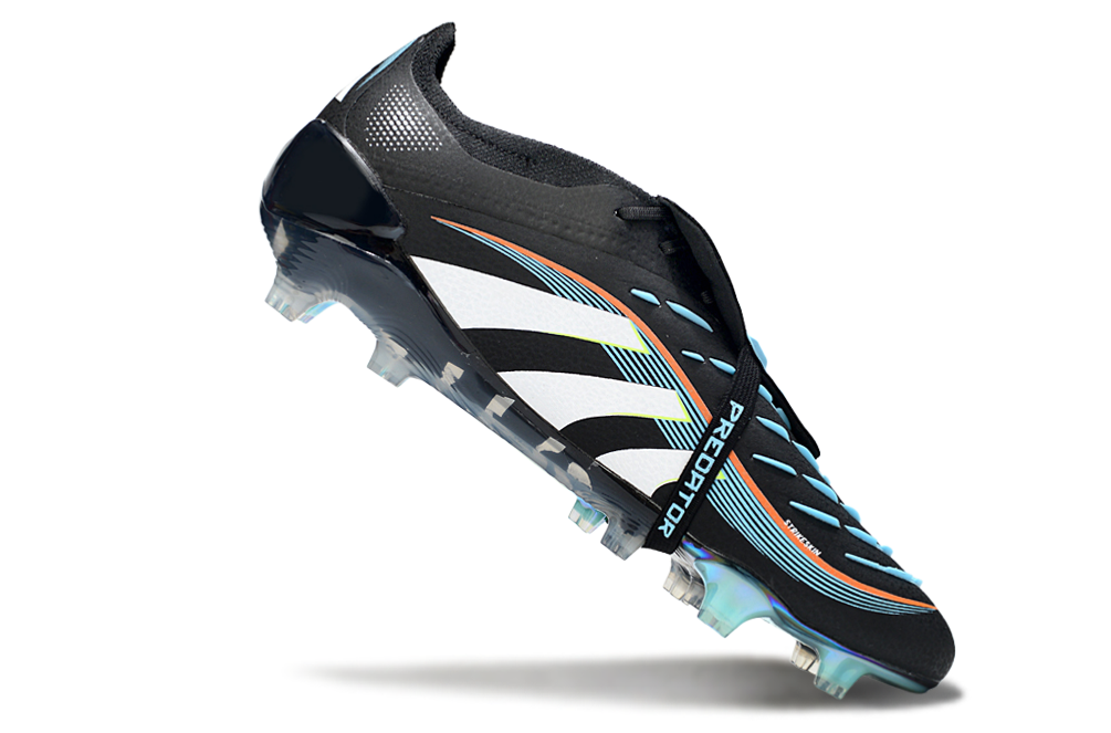 adidas 25 Predator Elite Tongue FT FG  Soccer Boots Cleats Shoes WHT-GRN
