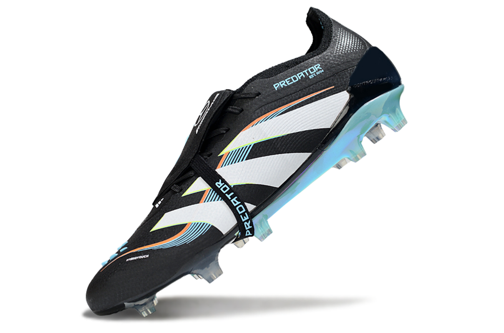 adidas 25 Predator Elite Tongue FT FG  Soccer Boots Cleats Shoes WHT-GRN