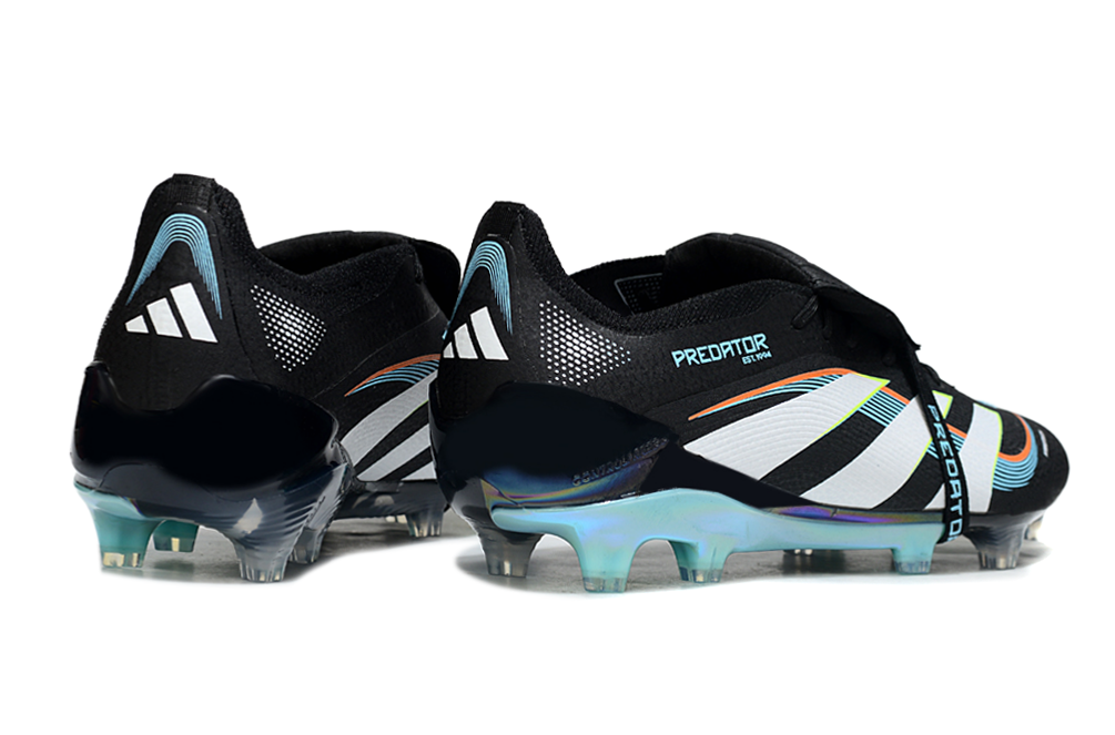 adidas 25 Predator Elite Tongue FT FG  Soccer Boots Cleats Shoes WHT-GRN